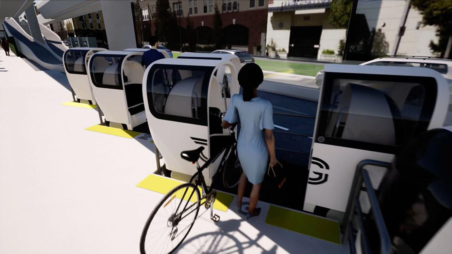 Electric Shuttles rendering